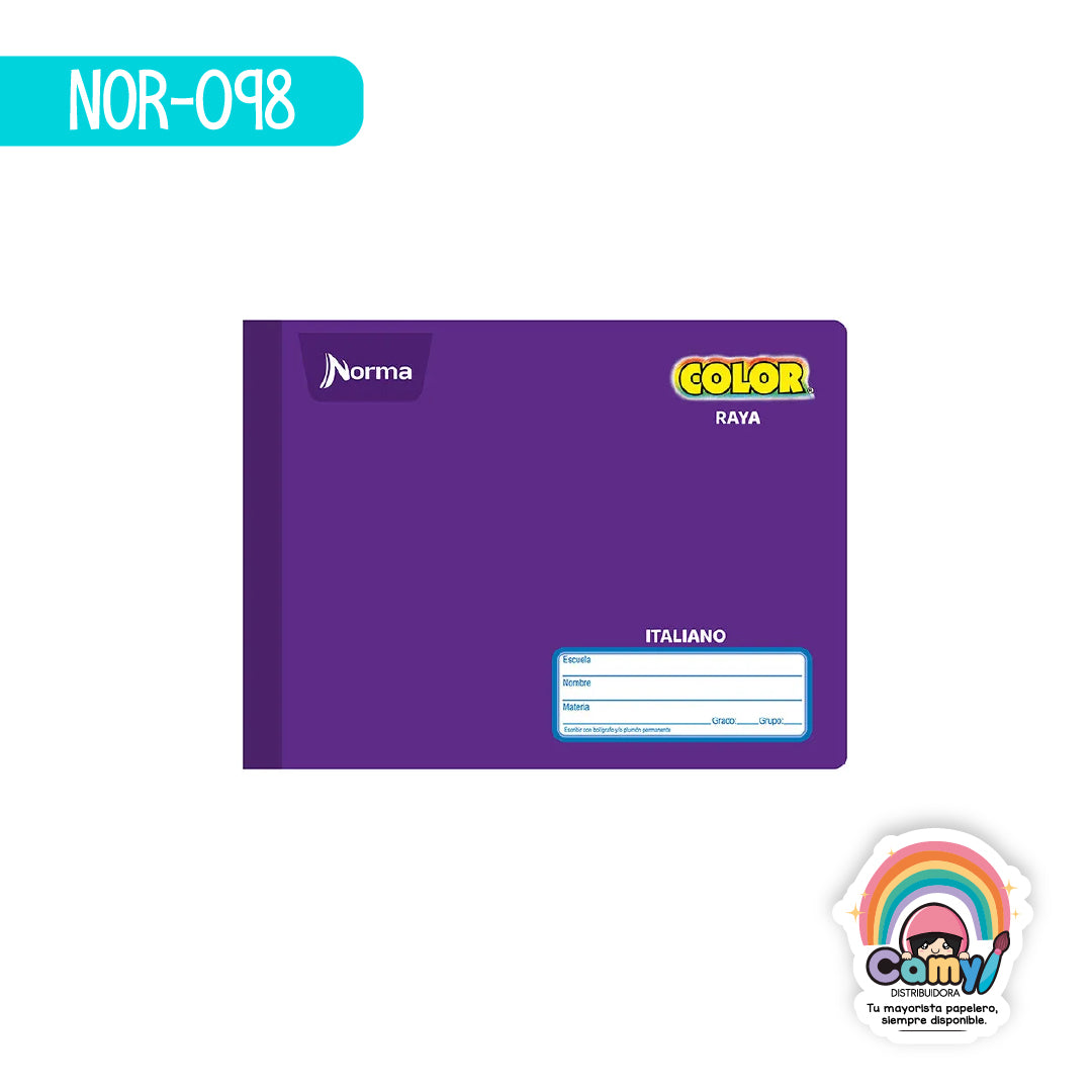 NOR-098 CUAD COS ITAL NORMA COLOR 360 RY 100H