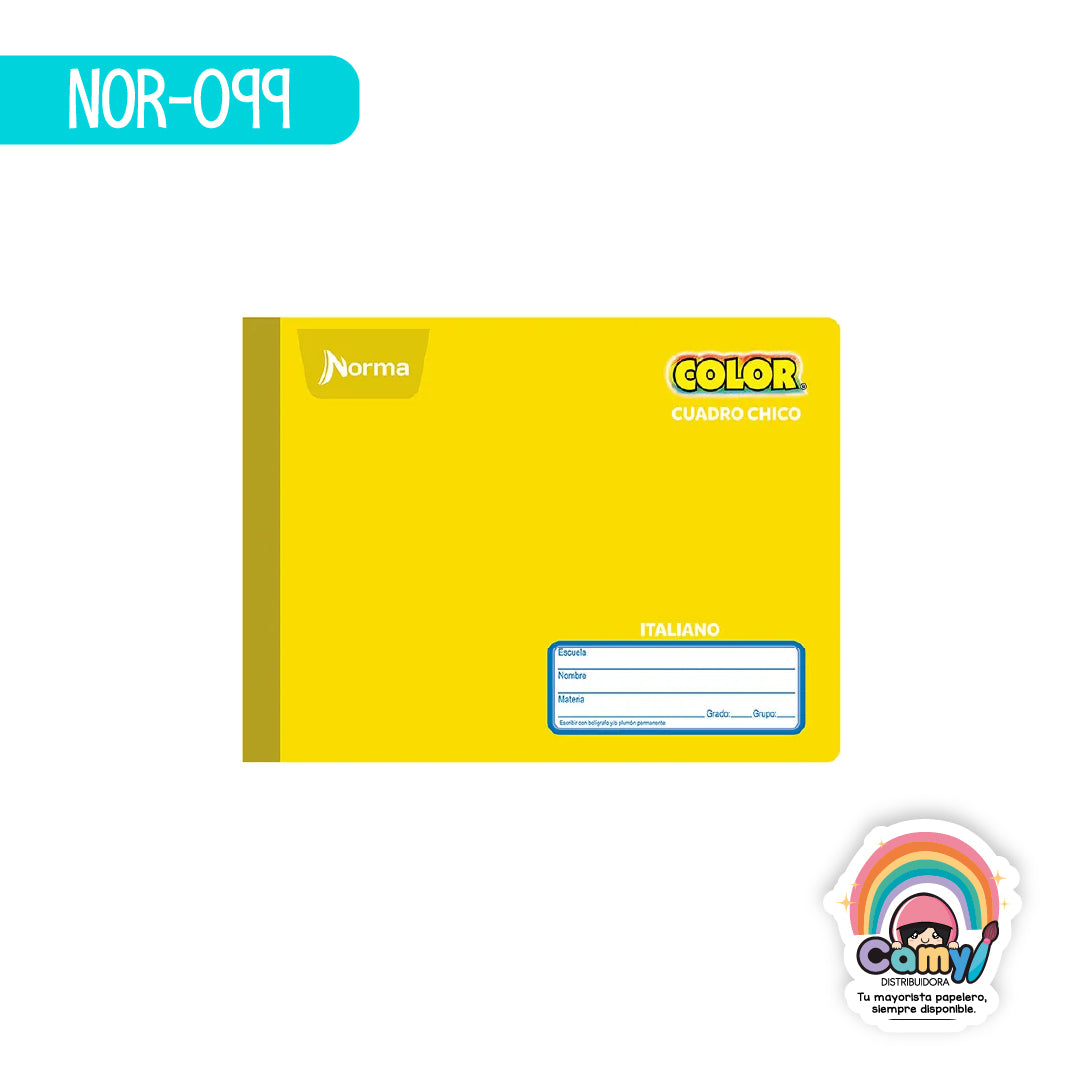 NOR-099 CUAD COS ITAL NORMA COLOR 360 C5 100H