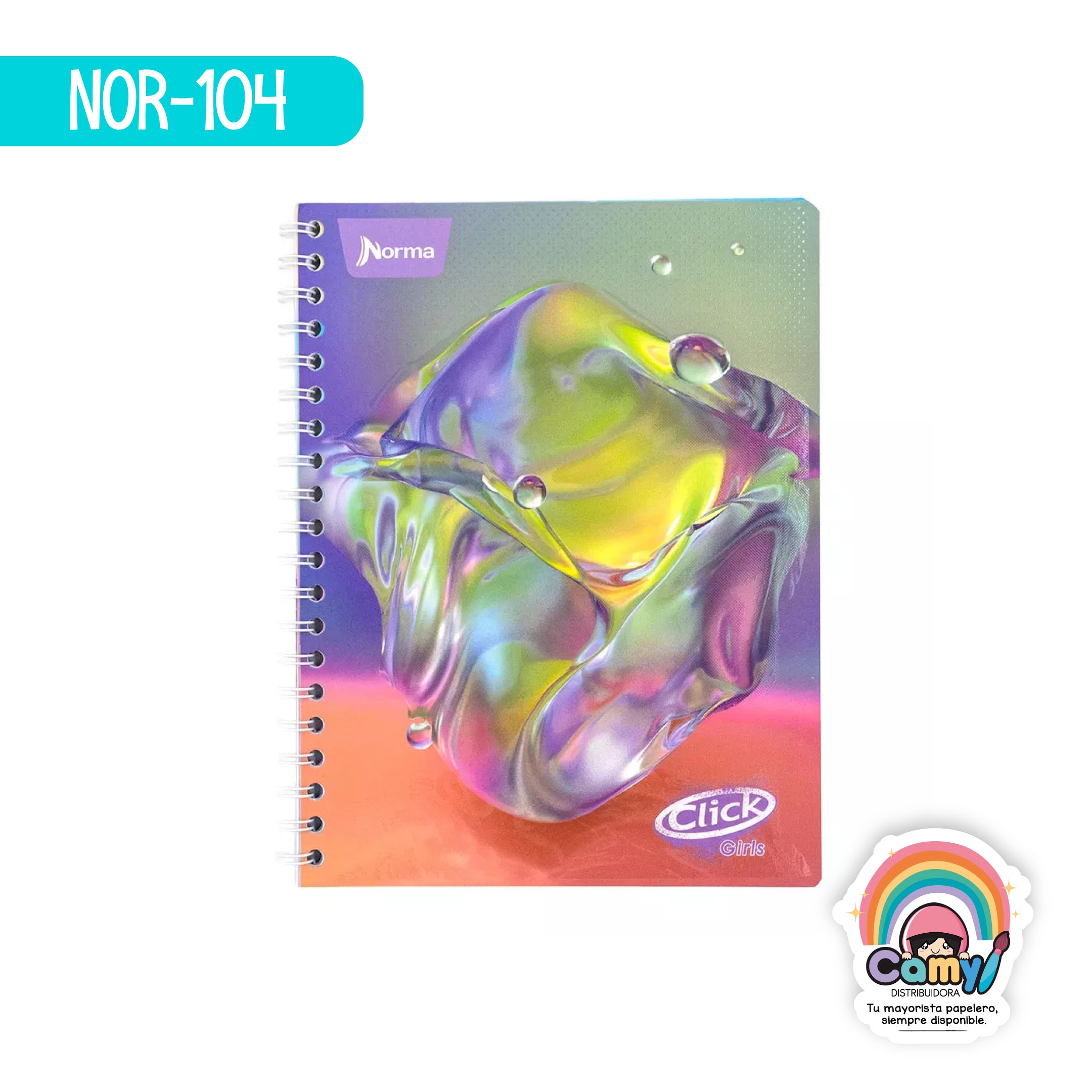 NOR-104 CUAD DO AMER CLICK GIRLS RY 100H NORMA