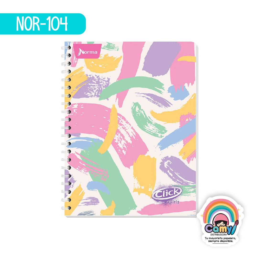 NOR-105 CUAD DO AMER CLICK GIRLS C5 100H NORMA