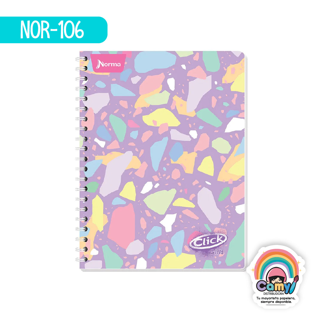 NOR-106 CUAD DO AMER CLICK GIRLS C7 100H NORMA