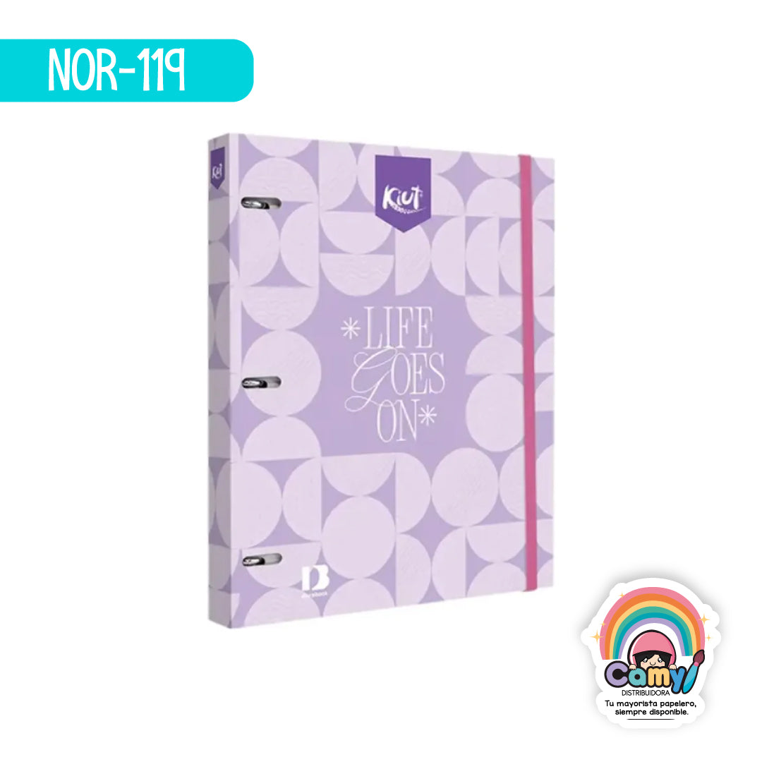 NOR-119 CARPETA DURA BOOK 3A FRAN KIUT