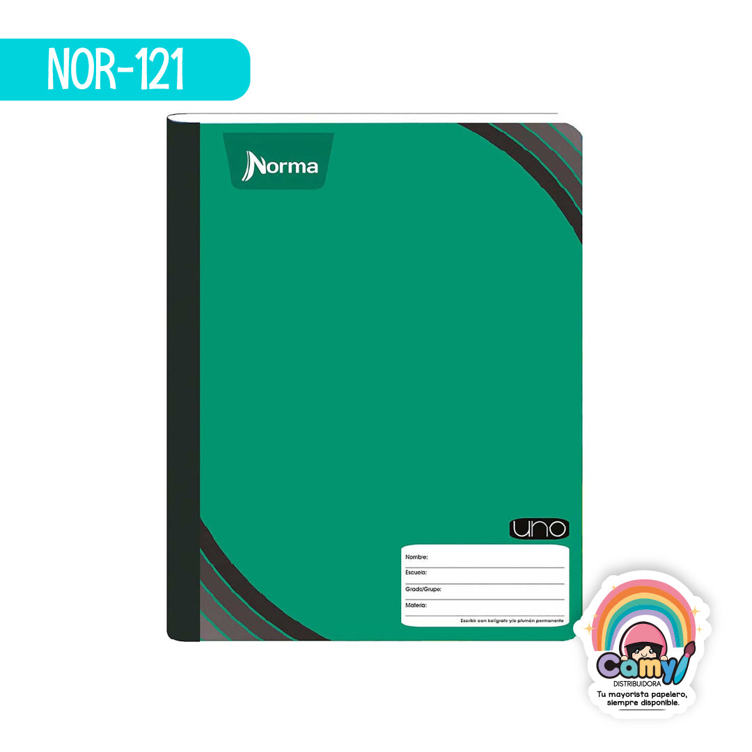 NOR-121 CUAD COS PROF UNO C5 100H NORMA