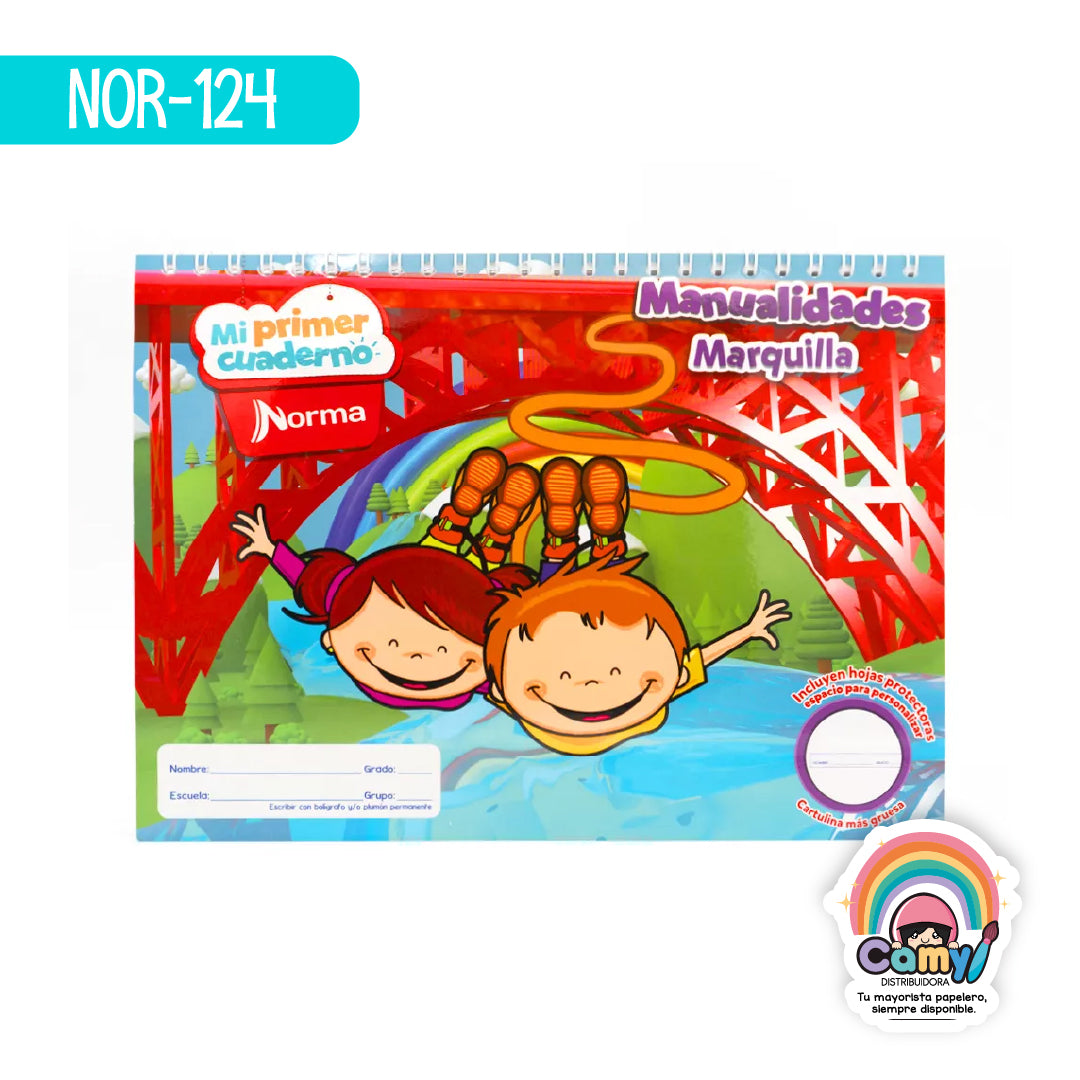 NOR-124 BLOCK MANUALIDADES MI PRIMER CUADERNO 20H NORMA