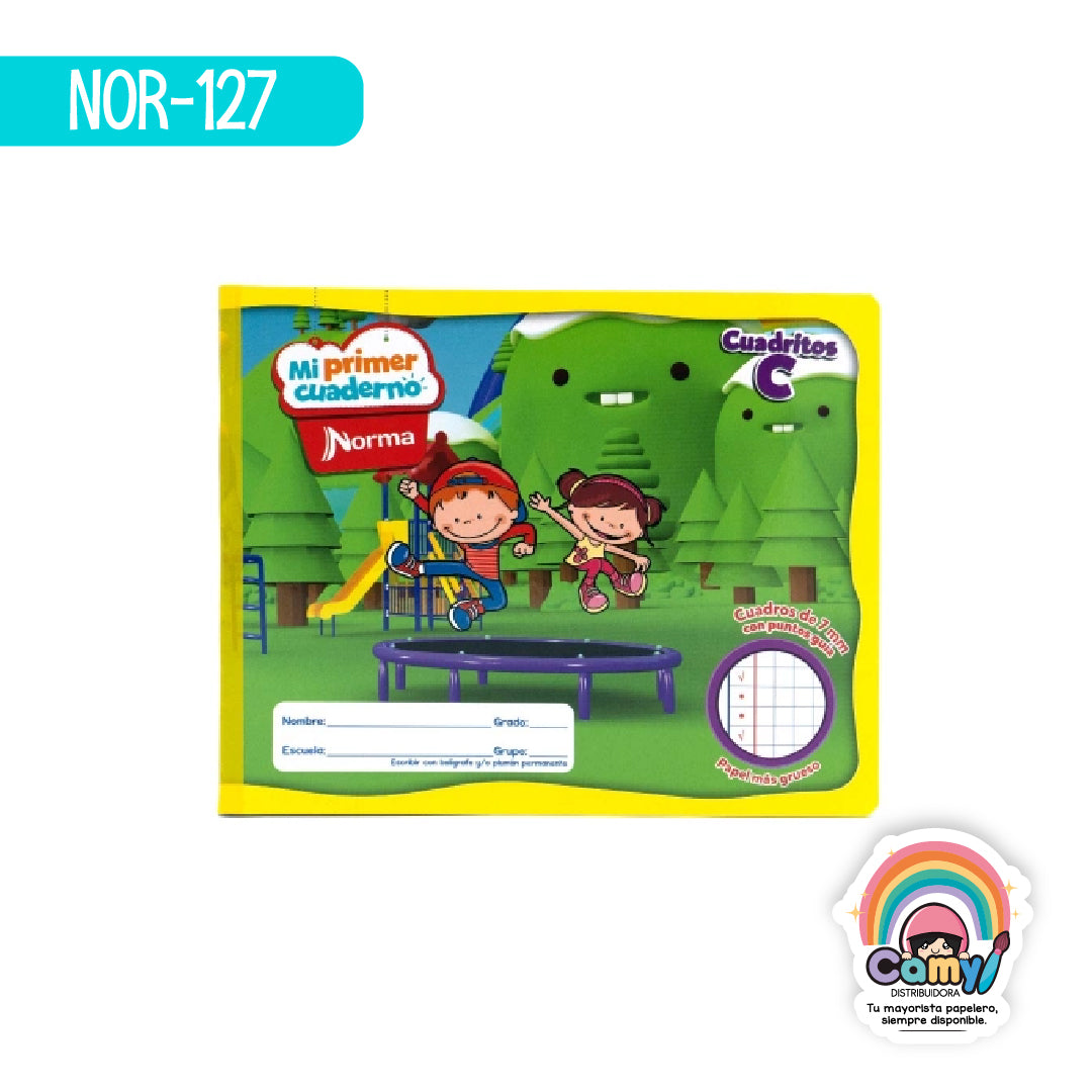 NOR-127 CUAD COS GDE MI PRIMER CUAD CUADRITOS C C7 72H NORMA