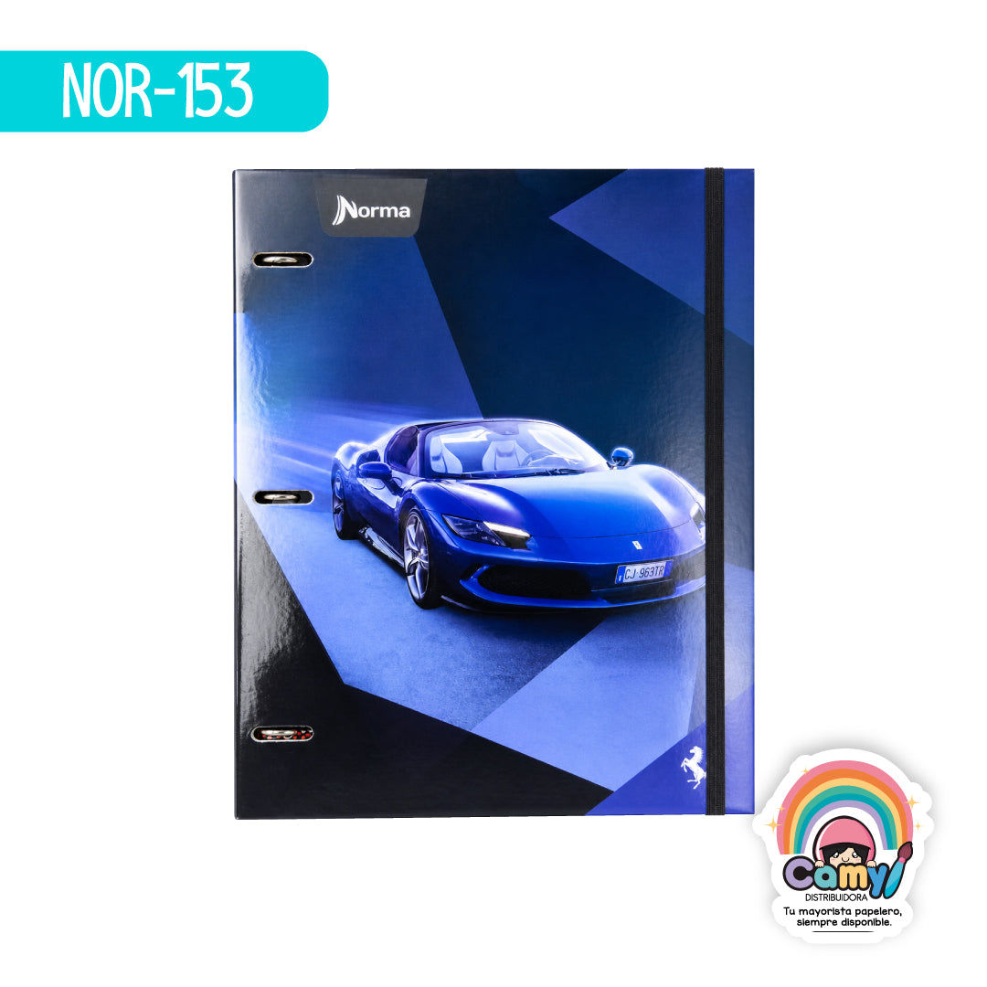 NOR-153 CARPETA DURA BOOK 3A PROF FERRARI NORMA