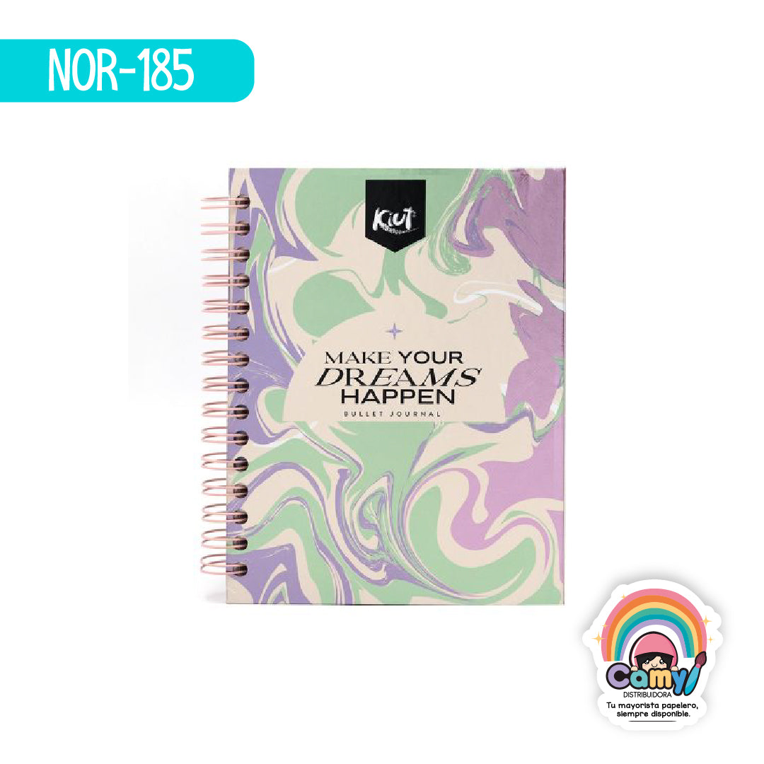 NOR-185 LIBRETA BULLET JOURNAL KIUT A5 120H