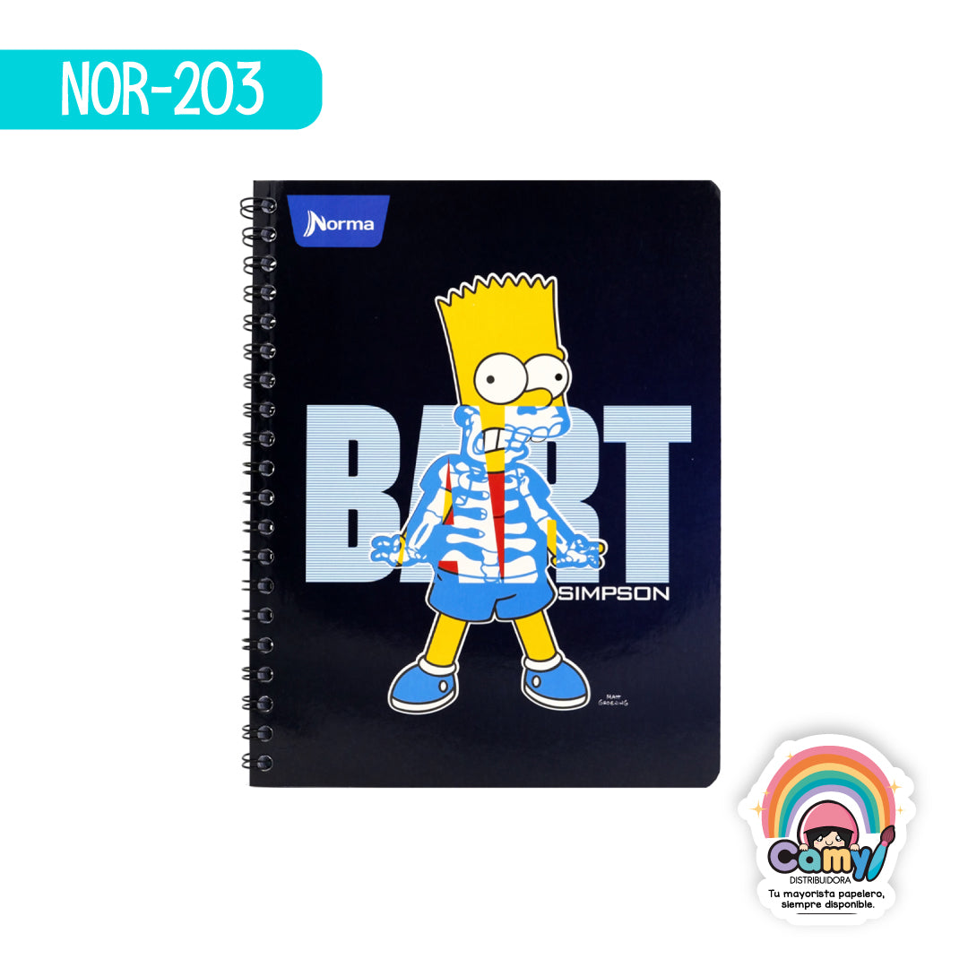 NOR-203 CUAD DO AMER SIMPSONS RY 100H NORMA