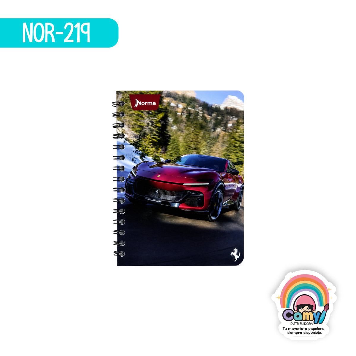 NOR-219 CUAD DO FRAN FERRARI C7 100H NORMA