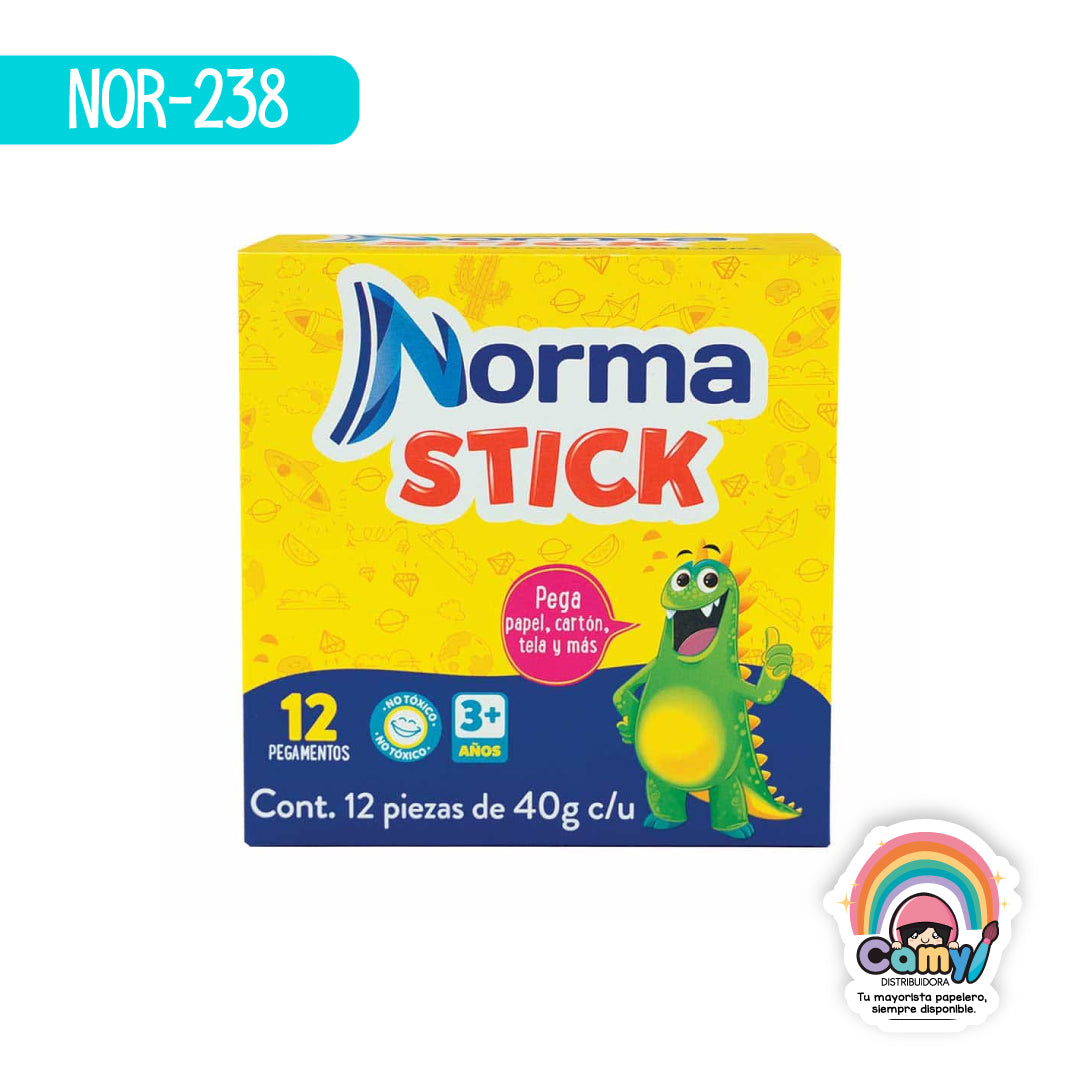NOR-238 LPZ ADHESIVO NORMA STICK 40 GR C/12