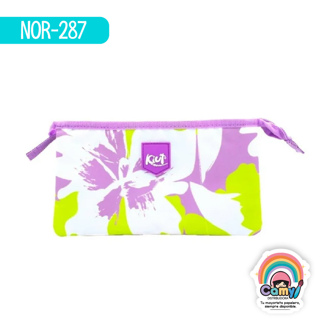 NOR-287 LAPICERA TRIPLE KIUT FOLK FLORAL