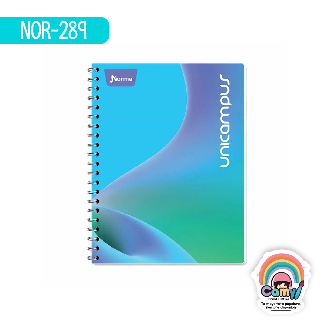 NOR-289 CUAD DO PROF UNICAMPUS MET. C7 100H NORMA