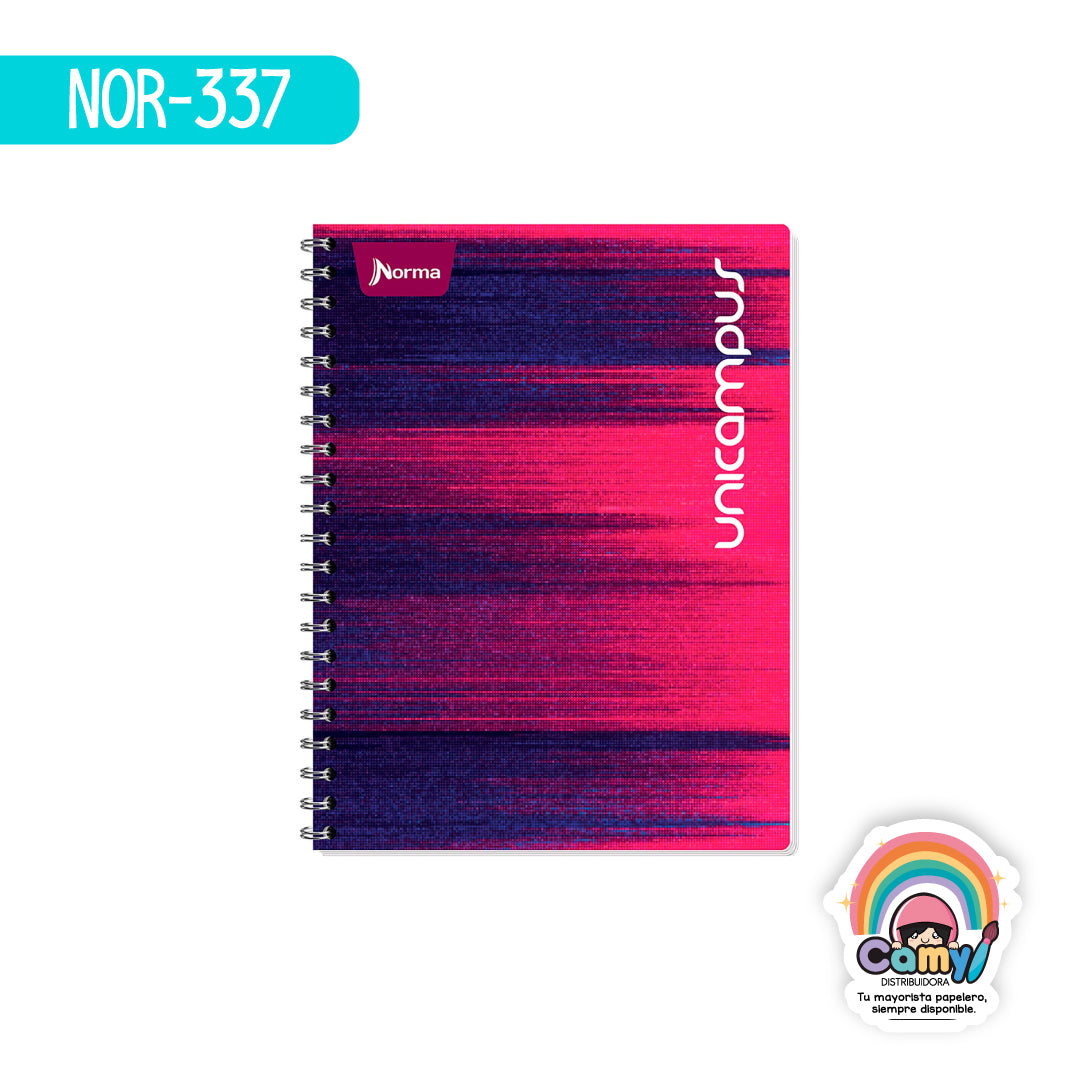 NOR-337 CUAD DO PROF UNICAMPUS MET. C5 100H NORMA