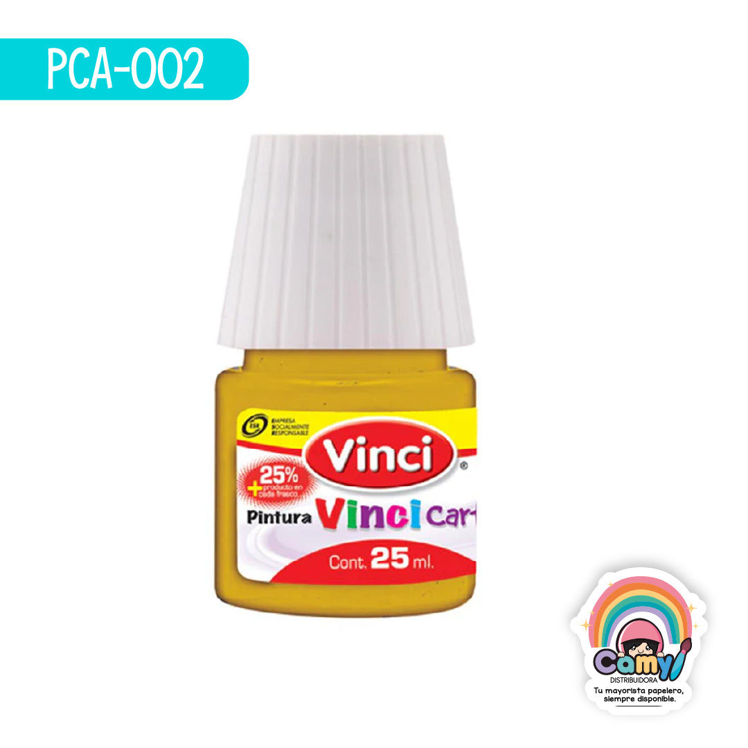 PCA-002 PINTURA CARTEL  AMARILLO MEDIO  - 51 FRASCO C/25ml DIXON