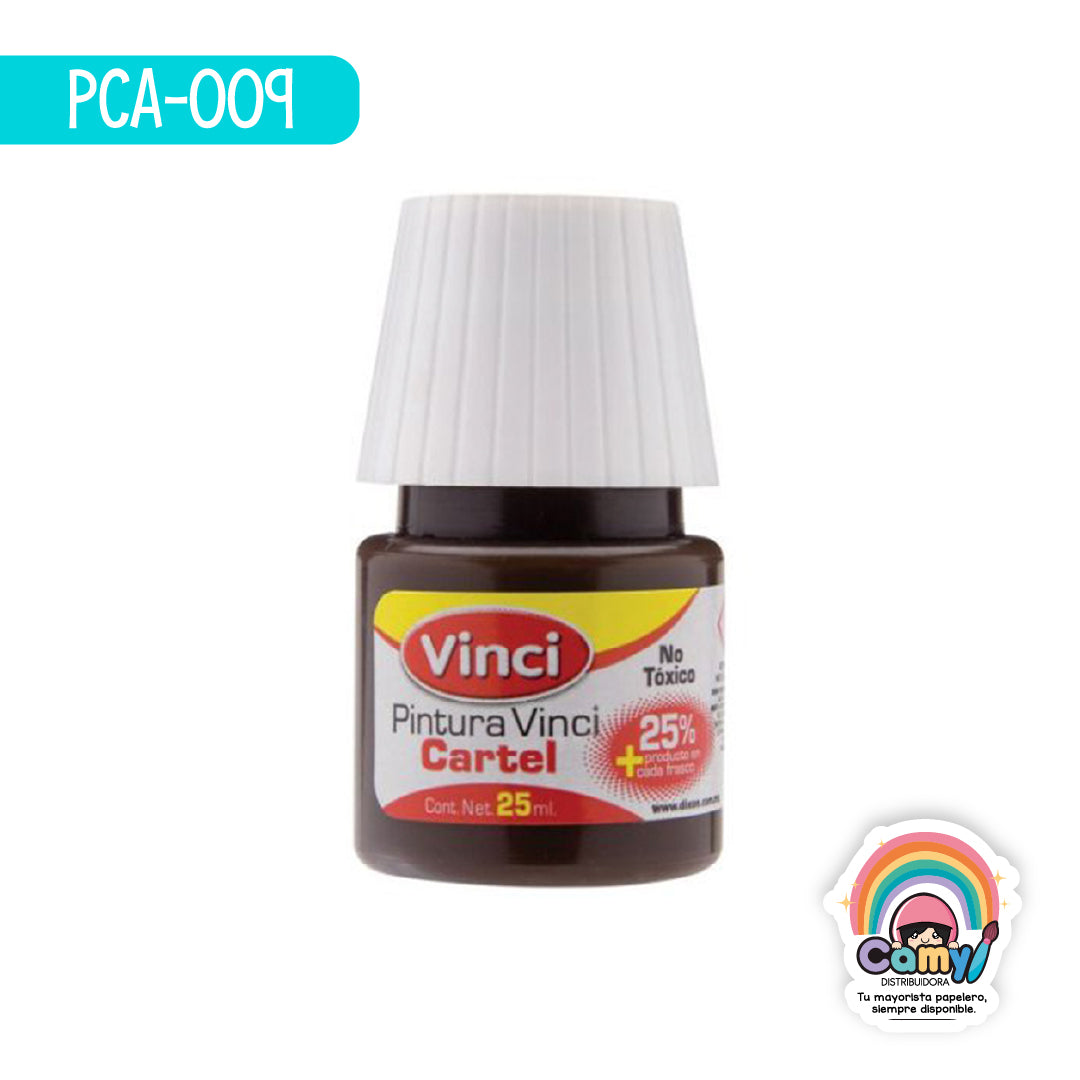 PCA-009 PINTURA CARTEL  CAFÉ – 57A FRASCO C/25ml. DIXON