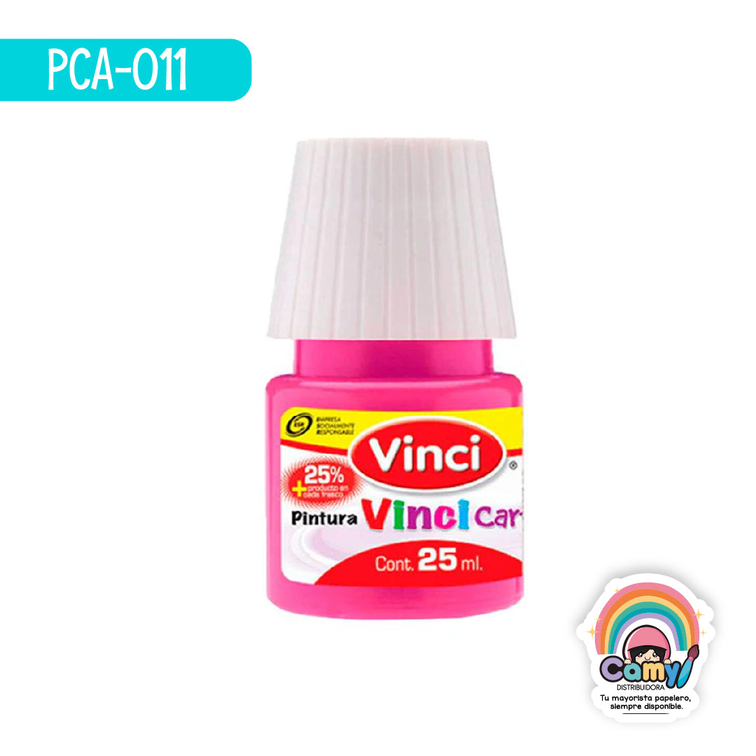 PCA-011 PINTURA CARTEL  ROSA MEXICANO – 59 FRASCO C/25ml. DIXON