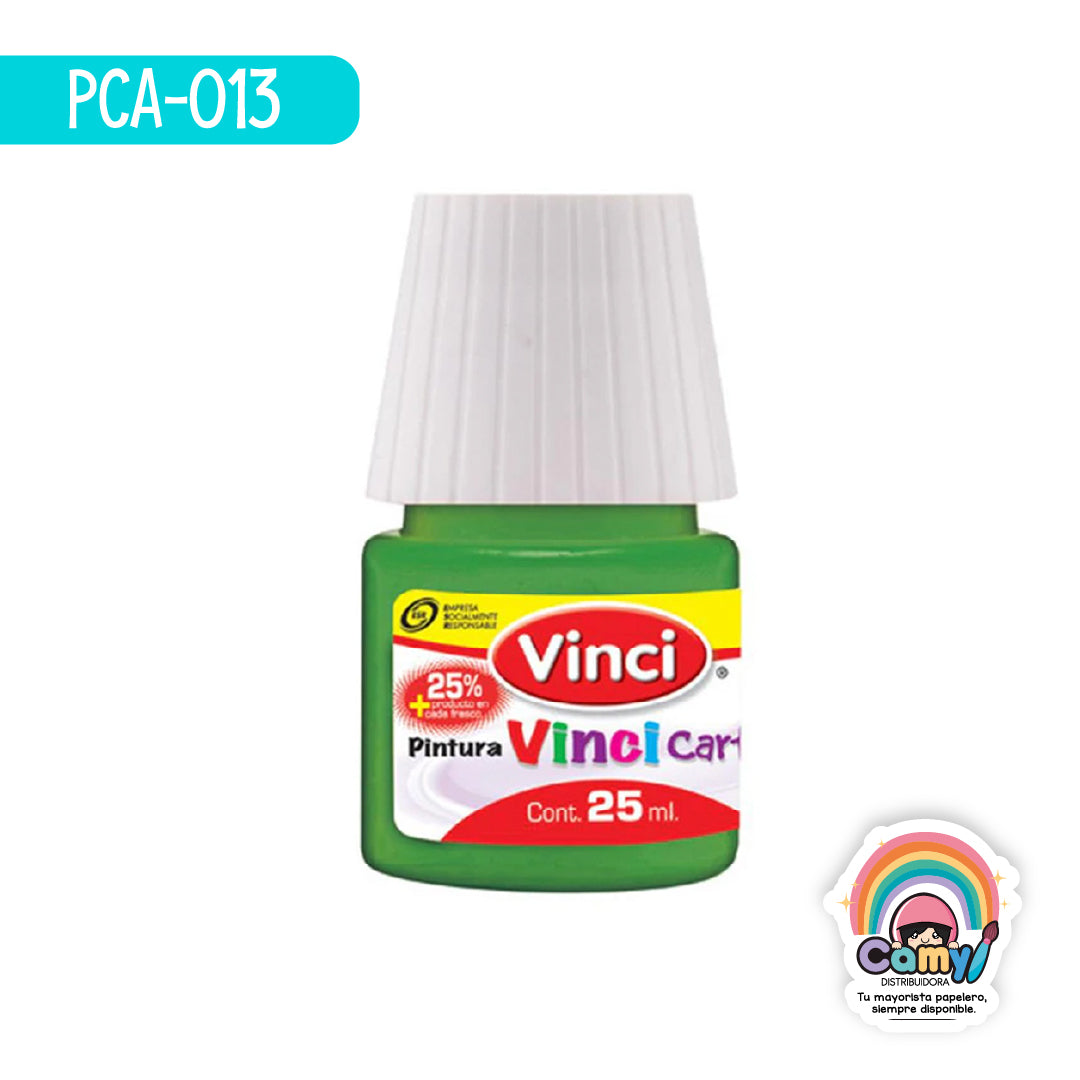 PCA-013 PINTURA CARTEL  VERDE AMARILLENTO – 62 FRASCO C/25. DIXON