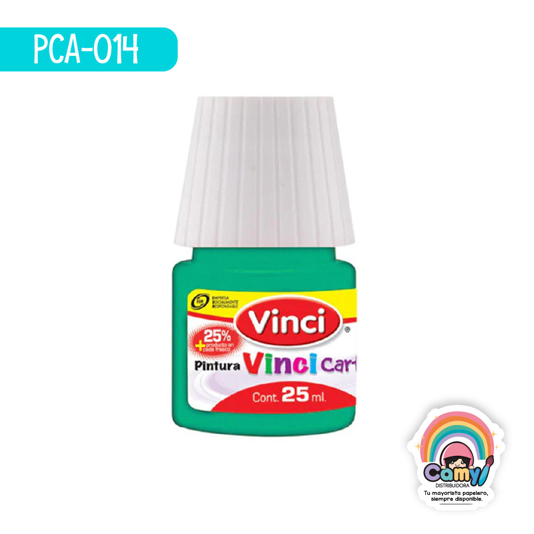 PCA-014 PINTURA CARTEL  VERDE VERONÉS – 62A  FRASCO C/25ml. DIXON