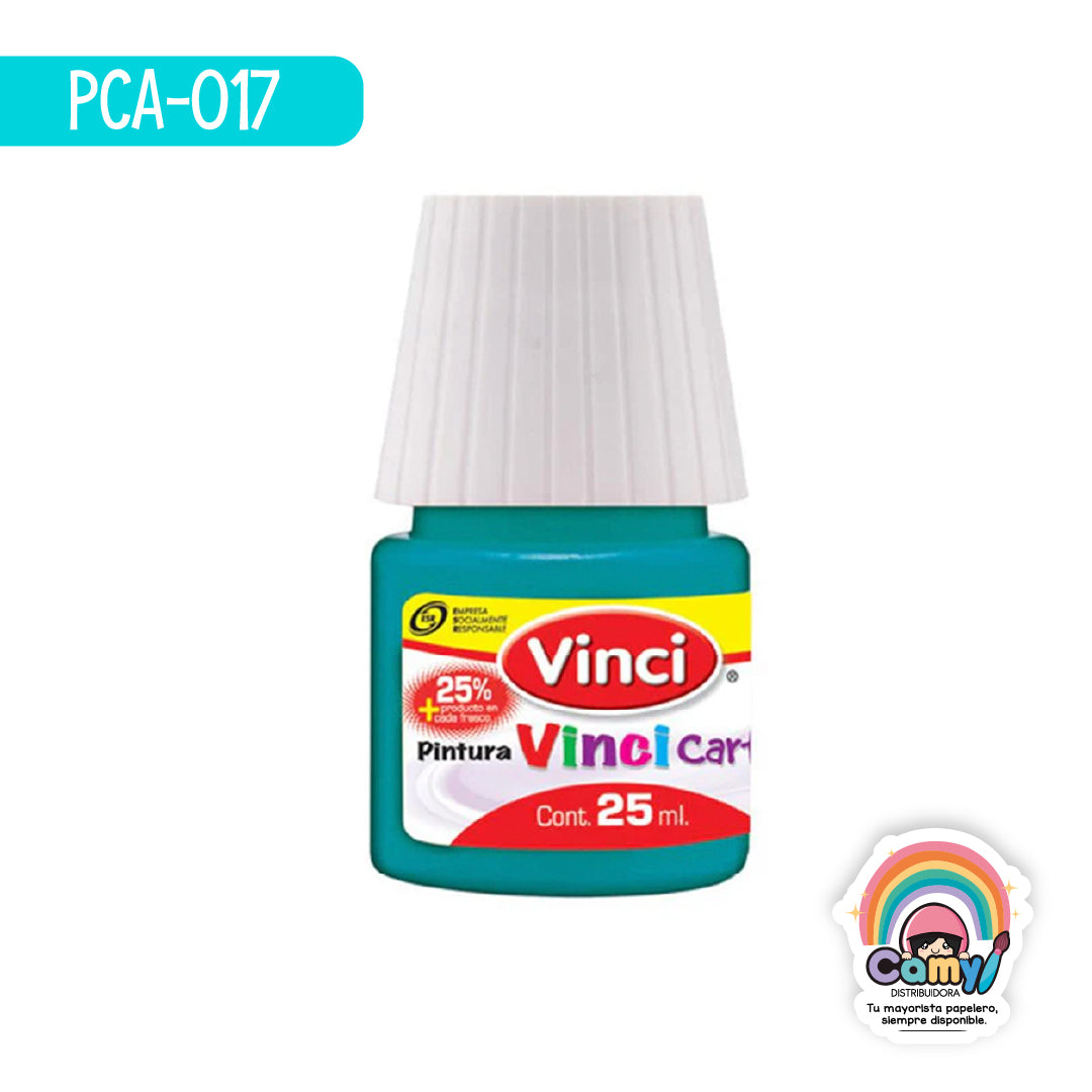 PCA-017 PINTURA CARTEL  AZUL TURQUESA – 65 FRASCO C/25ml. DIXON