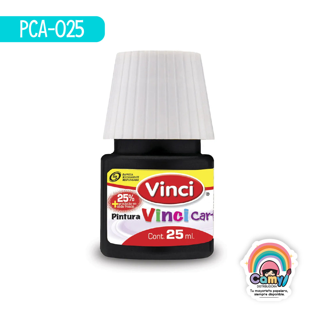 PCA-025 PINTURA CARTEL  NEGRO BUJÍA – 73 FRASCO C/25ml. DIXON
