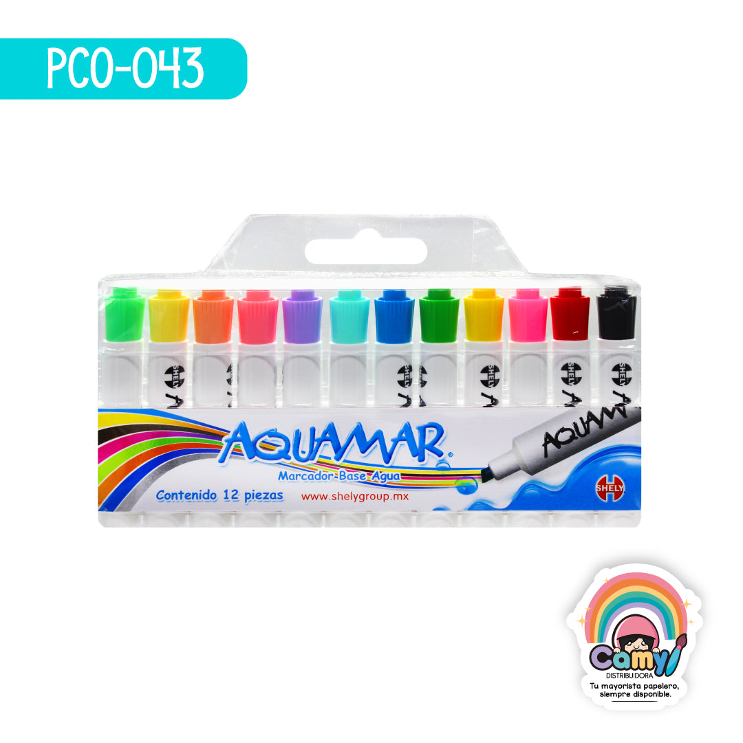 PCO-043 PLUM ACUAMAR PASTEL BARREL EST-12 SHELY
