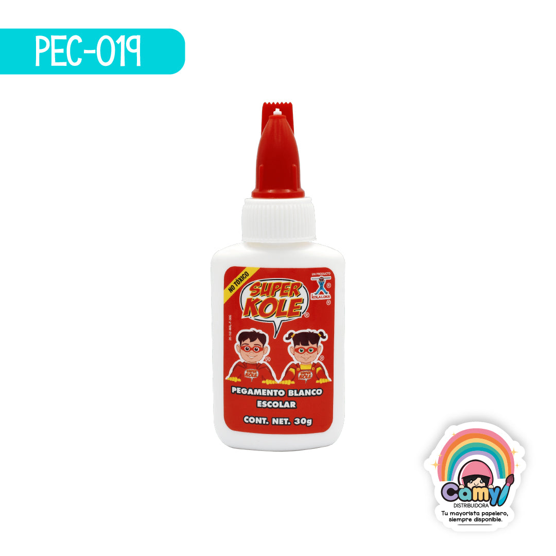 PEC-019 RESISTOL BLANCO SUPER KOLE 30GR KOLA LOKA