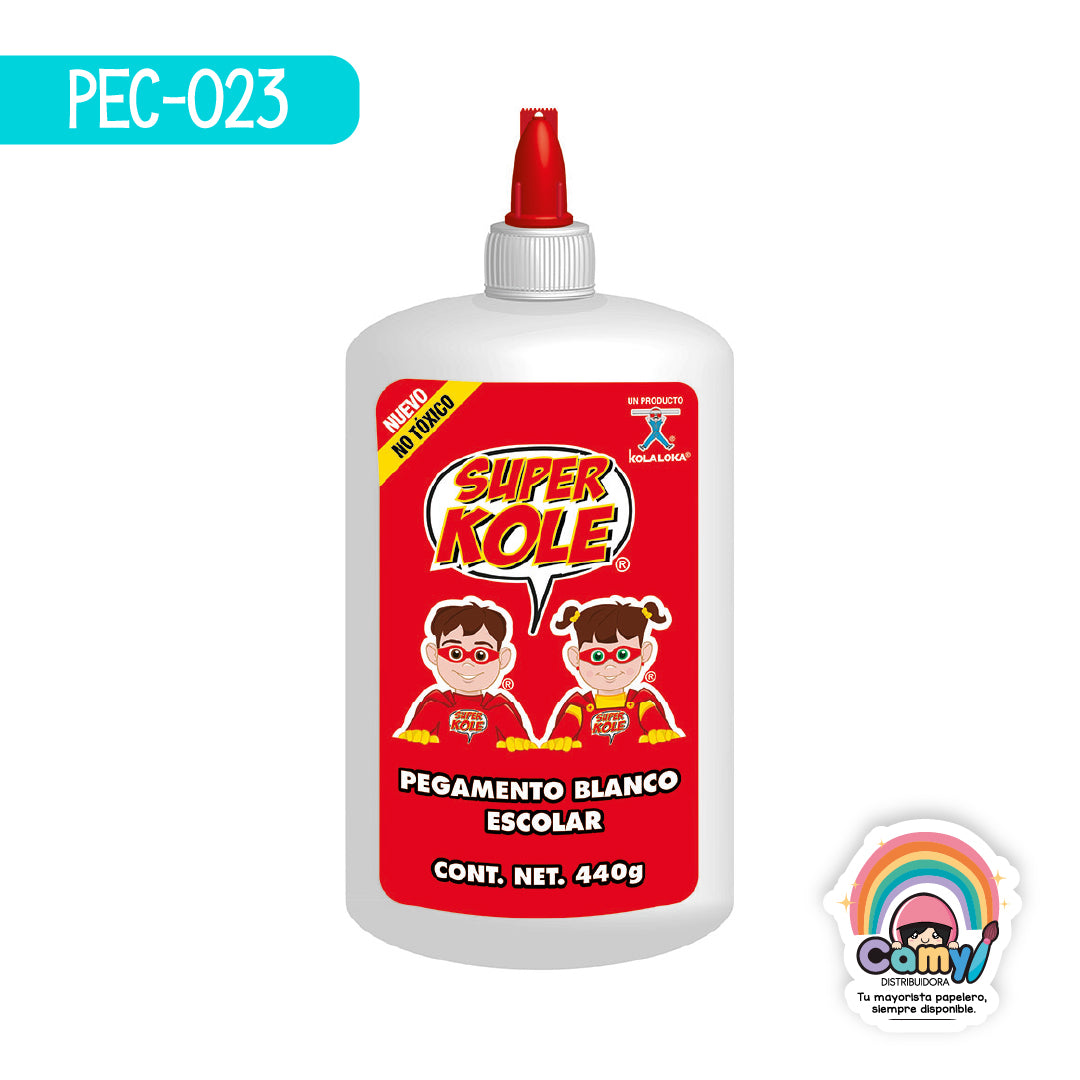 PEC-023 RESISTOL BLANCO SUPER KOLE 440GR KOLA LOKA
