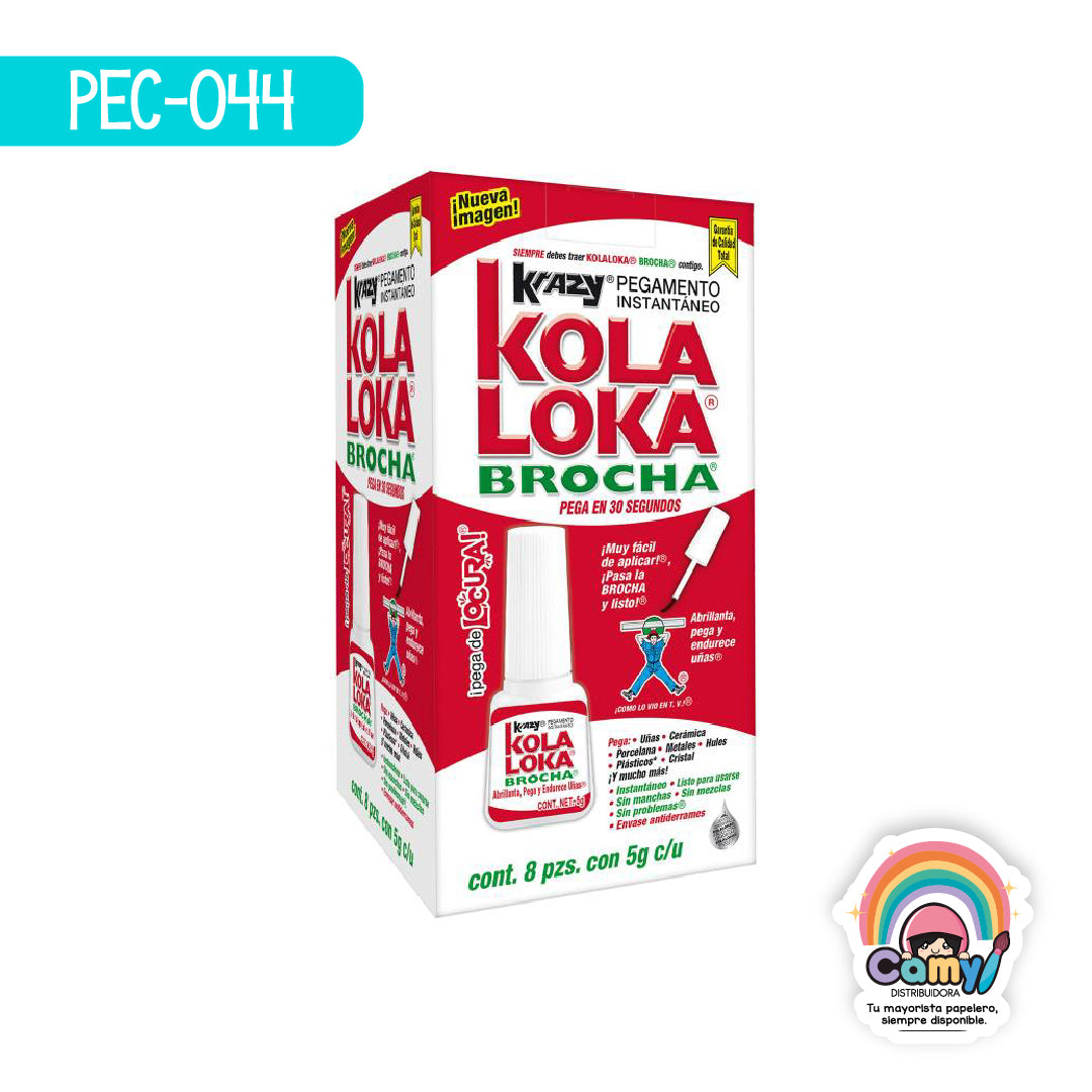 PEC-044 KOLA LOKA BROCHA EXHIBIDOR C8 PZS