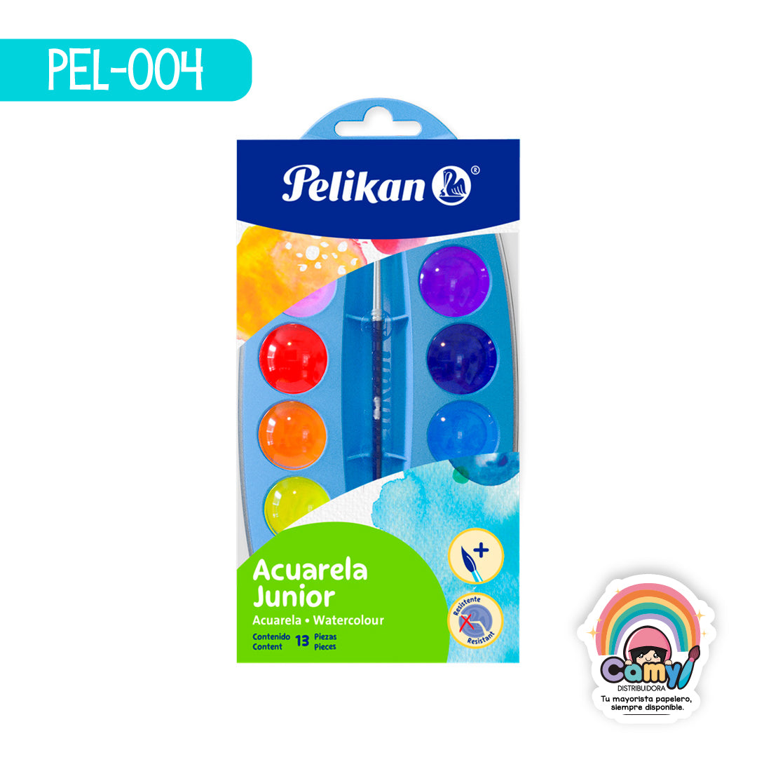 PEL-004 ACUARELA JUNIOR C/12 PELIKAN