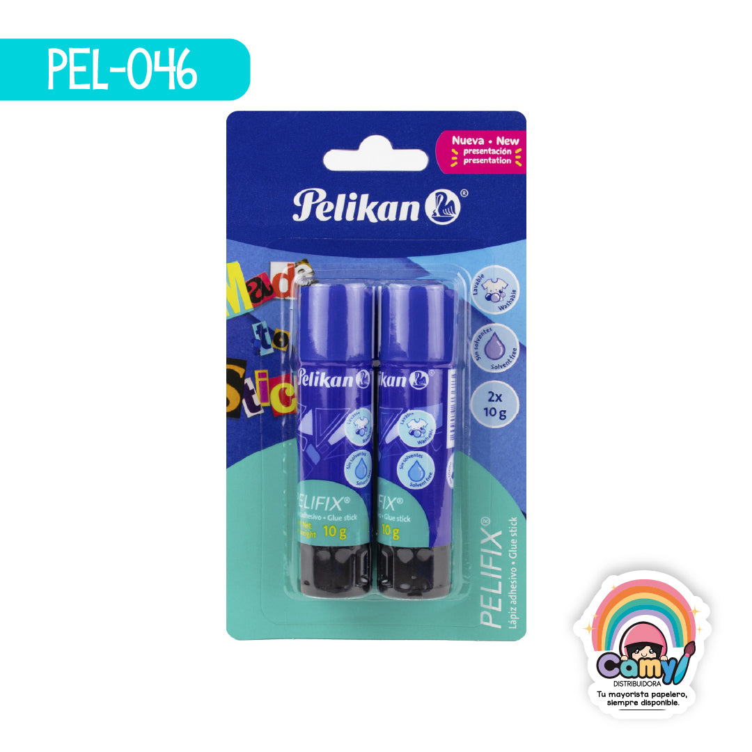 PEL-046 TJ LPZ ADHE PELIFIX 10 GR C/2 PELIKAN