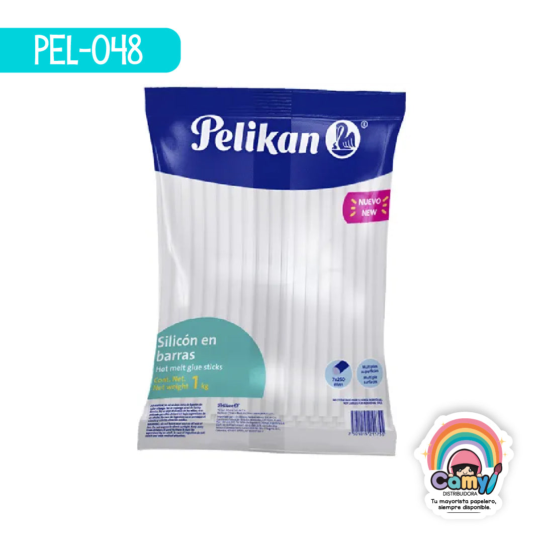 PEL-048 BARRA DE SILICON DELGADO  PELIKAN 1KG
