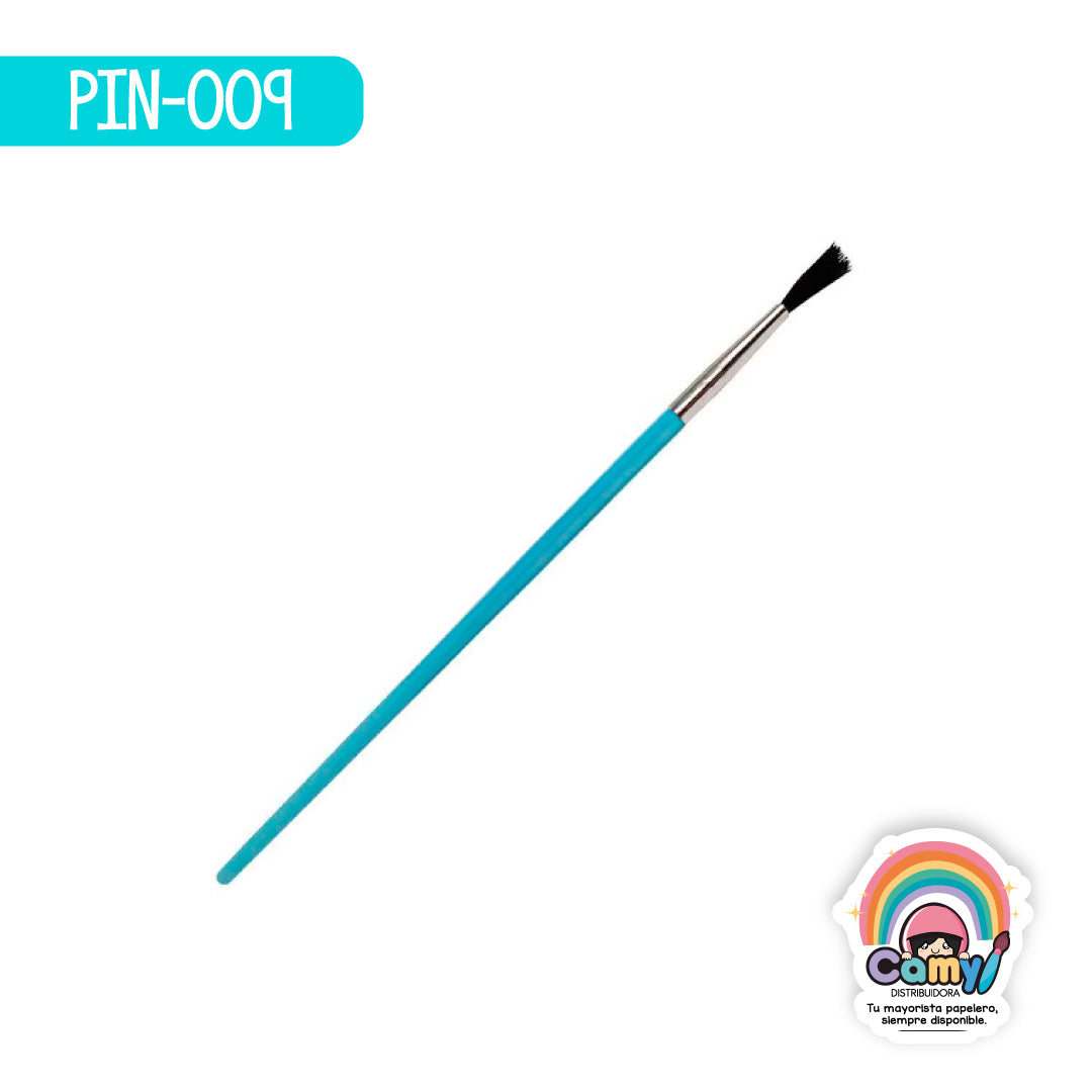 PIN-009 PINCEL ECONOMICO DE TIRA COLORES C/60 PZS