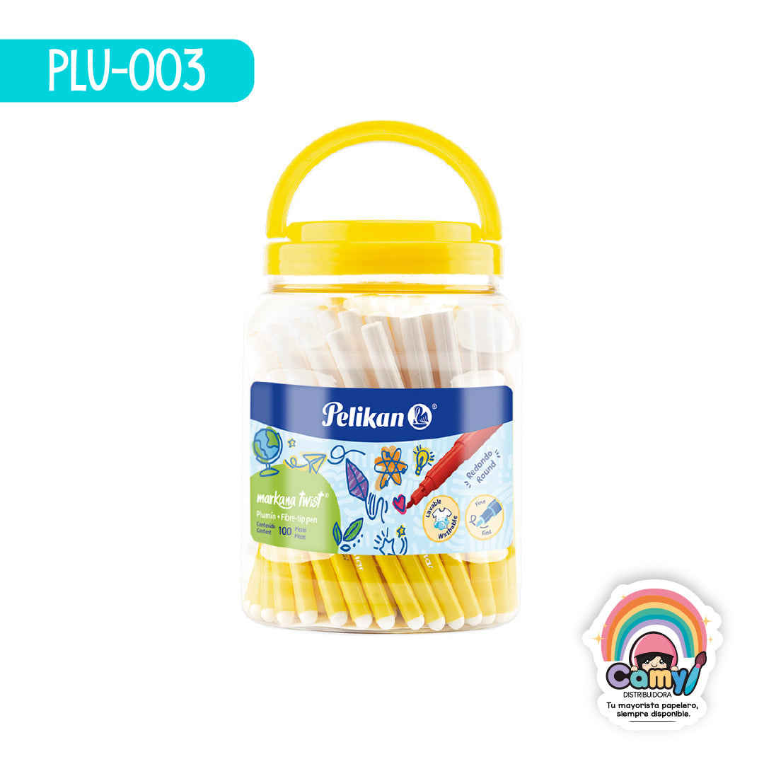 PLU-003 MARKANA TWIST AM C/100 PELIKAN