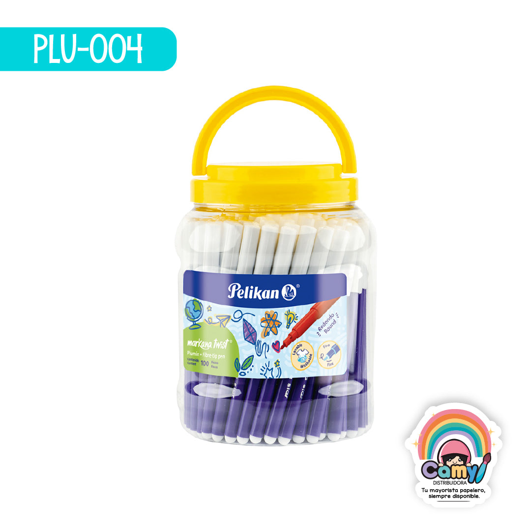PLU-004 MARKANA TWIST AZ C/100 PELIKAN