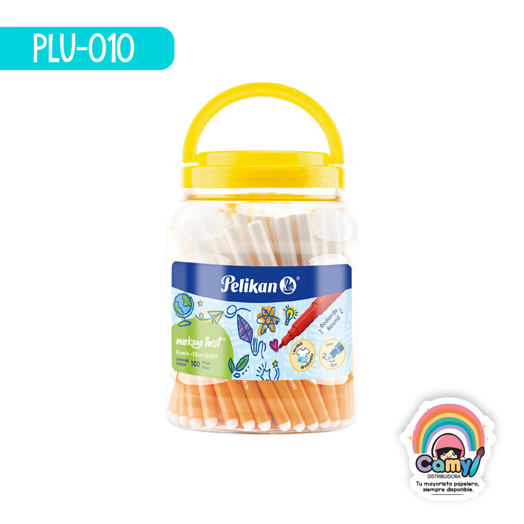 PLU-010 MARKANA TWIST NJ C/100 PELIKAN