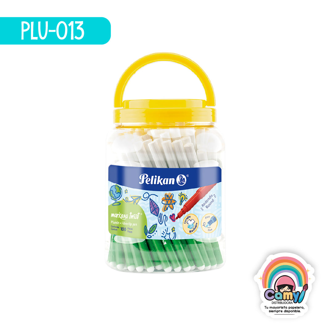 PLU-013 MARKANA TWIST VD C/100 PELIKAN