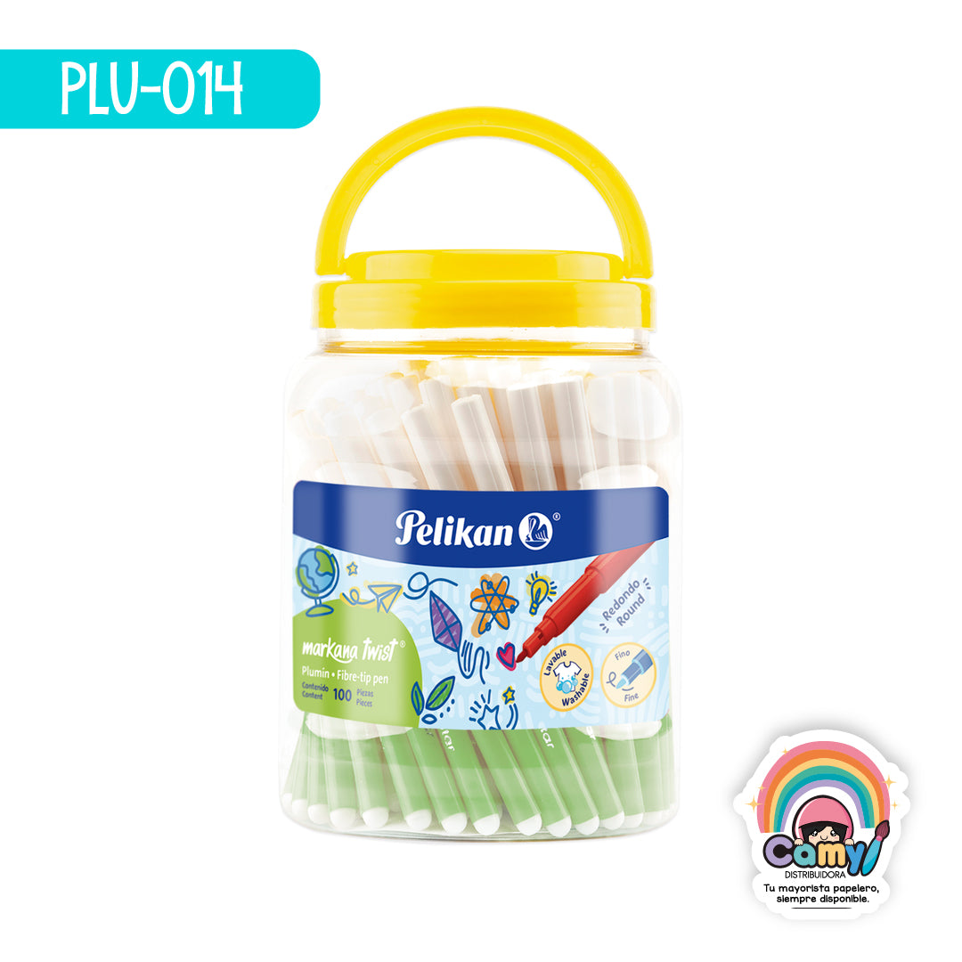 PLU-014 MARKANA TWIST VD CL C/100 PELIKAN