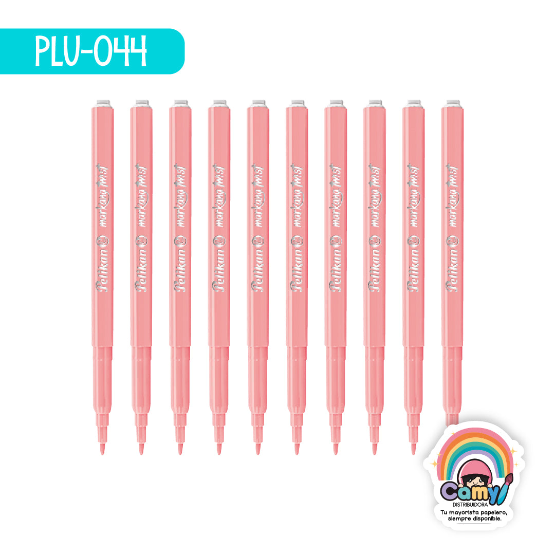 PLU-044 ROLLO DE MARKANA TWIST ROSA C/10 PELIKAN