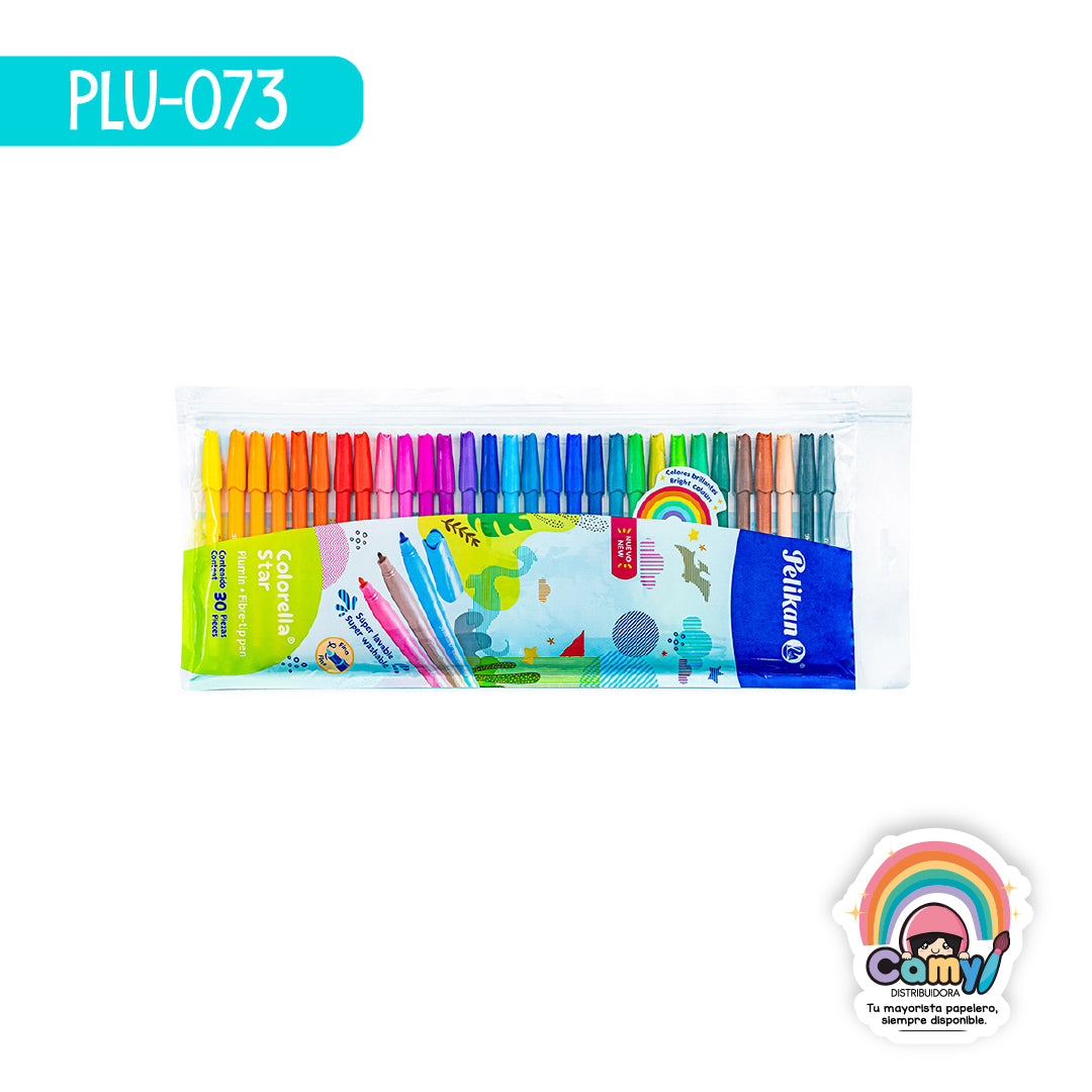 PLU-073 COLORELLA STAR PELIKAN ET C/30