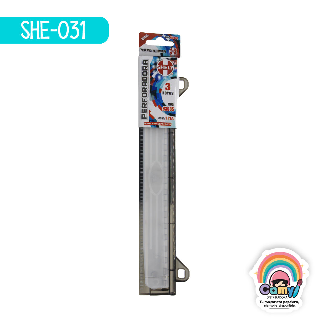 SHE-031 PERFORADORA 3H DE PLASTICO 6303S SHELY