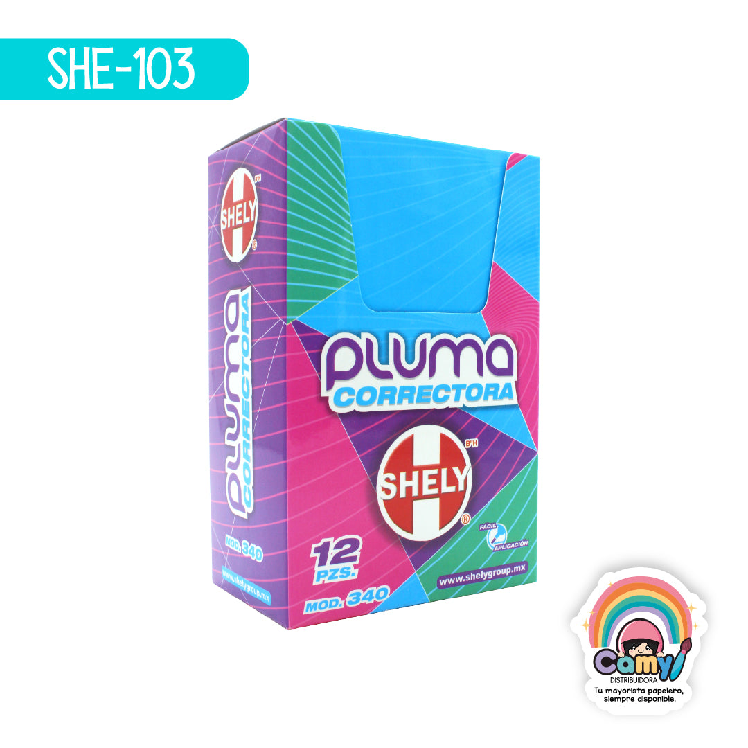 SHE-103 PLUMA CORRECTORA SHELY 7ML. 340