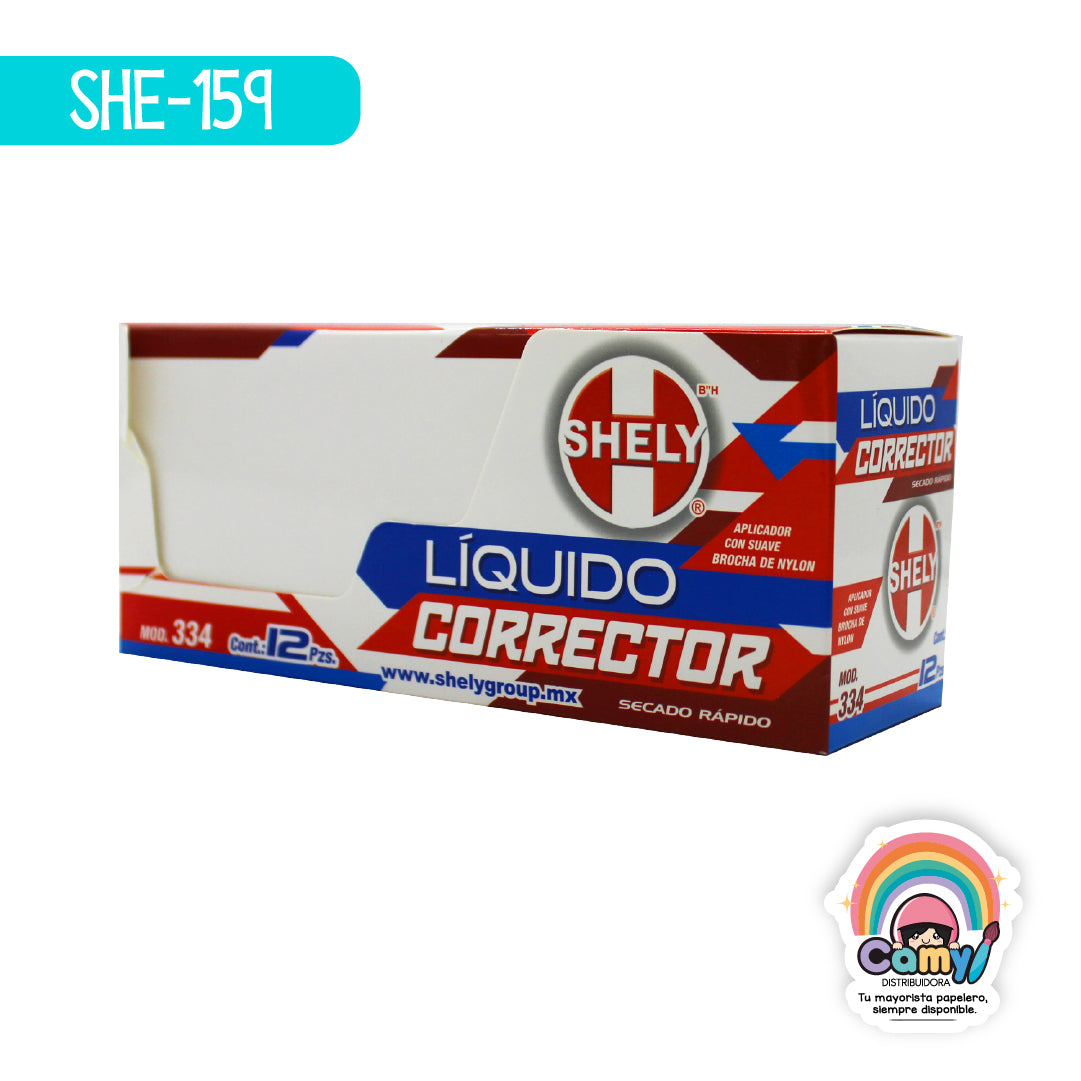 SHE-159 CORRECTOR LIQUIDO SHELY C/12 MOD.334