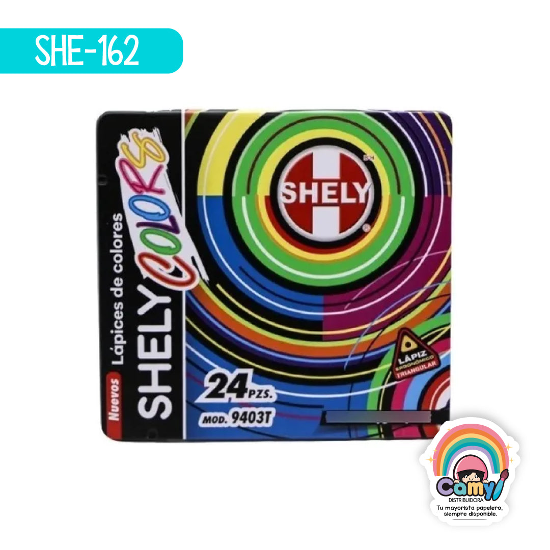SHE-162 LPZ COLORES SHELY COLORS C/24 LARGOS