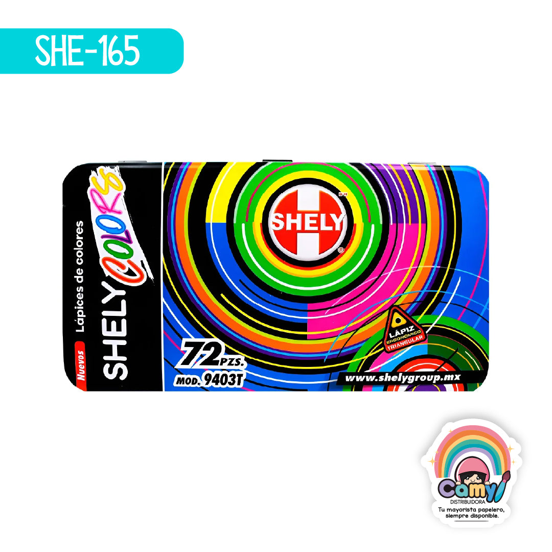 SHE-165 LPZ COLORES SHELY COLORS C/72 LARGOS