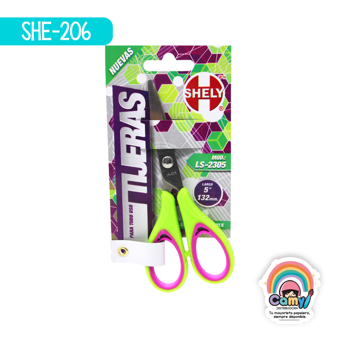 SHE-206 TIJERA SHELY  DE OFICINA LS-2305