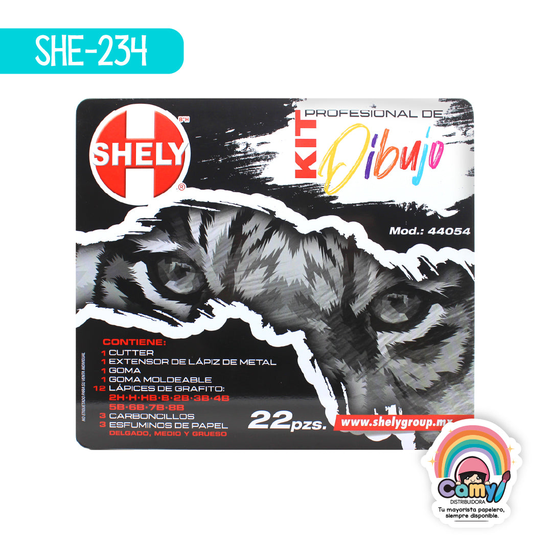 SHE-234 SET DE ARTE C/22 PCS SHELY