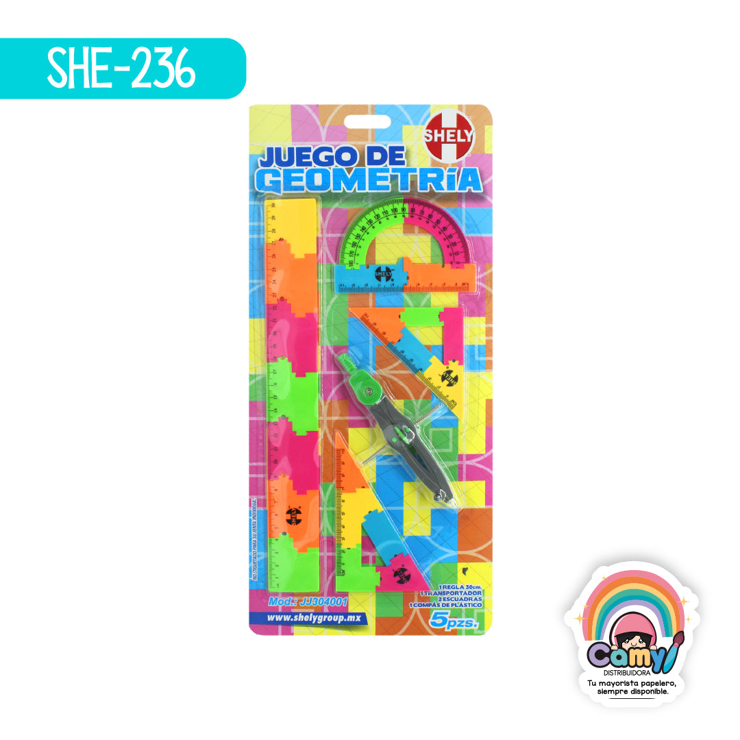 SHE-236 JUEGO GEOMETRICO DESARMABLE SHELY