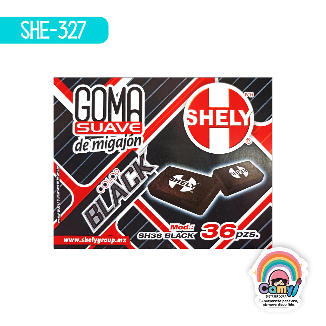 SHE-327 GOMA DE MIGAJON SHELY SH36BLACK