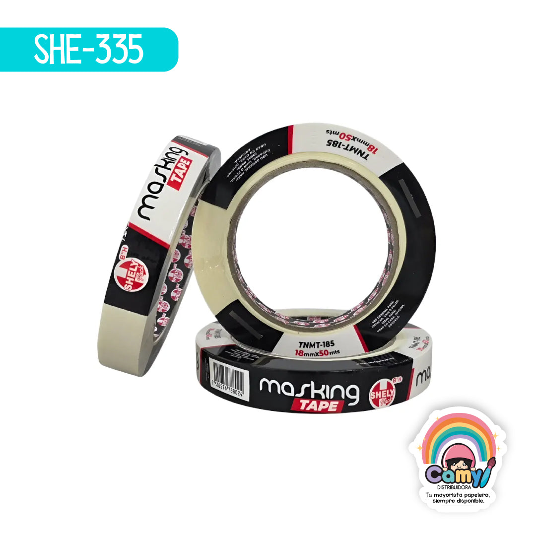 SHE-335 MASKING TAPE  SHELY 18MM*50M