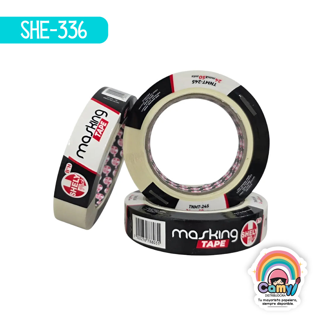 SHE-336 MASKING TAPE  SHELY 24MM*50M